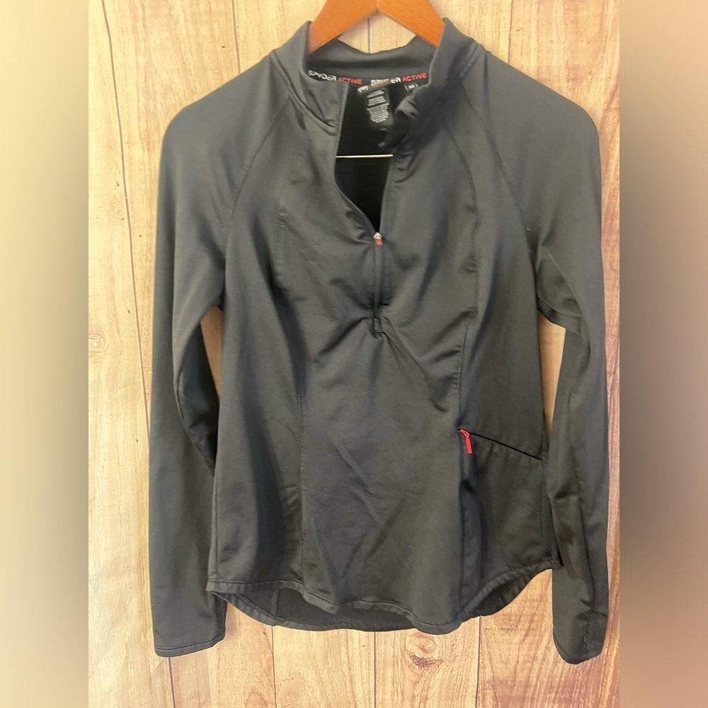 Spyder Active Half Zip Pull In Jacket Perfect Con… - image 4